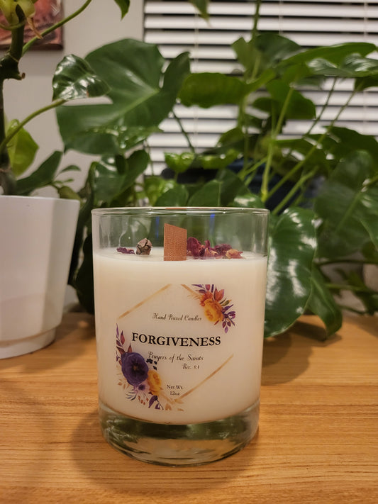 "FORGIVENESS" Scented Prayer Candle